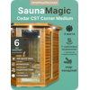 ������������ ������ (�����) SaunaMagic Cedar CST Corner Medium